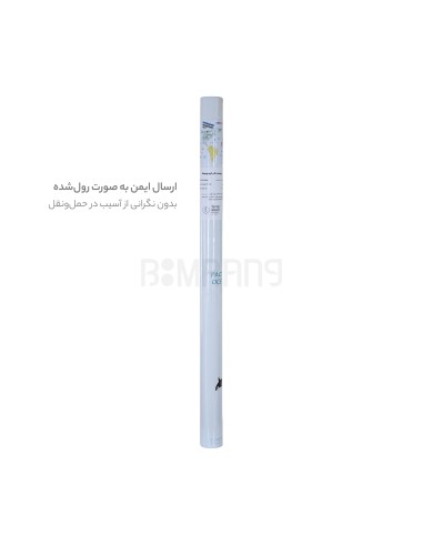 پوستر دکوراتیو نقشه جهان کودک رنگی