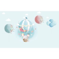 پوستر دیواری کودک جشن آقای فیل مدل BKW027-2
