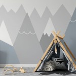 پوستر دیواری کودک کوهستان سرد مدل BKW181-1