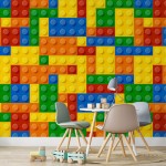 پوستر دیواری کودک قطعه ی آجری مدل BKW190-3