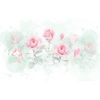 پوستر سه بعدی باغ گل رُز مدل BCW322-2