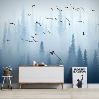 پوستر دیواری کوچ پرستوها مدل BCW331-3