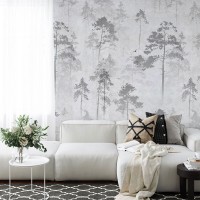 پوستر دیواری جنگل سایه ها مدل BCW314-3