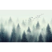 پوستر دیواری جنگل سرو مدل BCW321-2