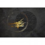 پوستر دیواری تایپوگرافی زرین مدل BCW753-2