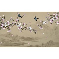 پوستر دیواری بهار خوشبختی مدل BCW440-2