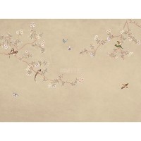 پوستر دیواری دوستی پروانه و پرستو مدل BCW458-2