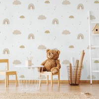 پوستر دیواری کودک رنگین کمان مدل BKW207-1