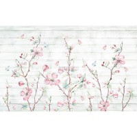 پوستر دیواری رقص شکوفه ها مدل BCW534-2