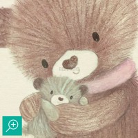 پوستر دیواری کودک برکه ی مهربانی مدل BKW133-4