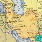 پوستر دیواری نقشه جغرافیایی جهان مدل BCW605-4