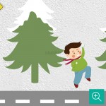 پوستر دیواری کودک شهر شلوغ مدل BKW087-4