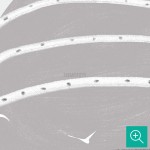 پوستر دیواری کودک بالن سواری بر فراز کوه ها مدل BKW308-4