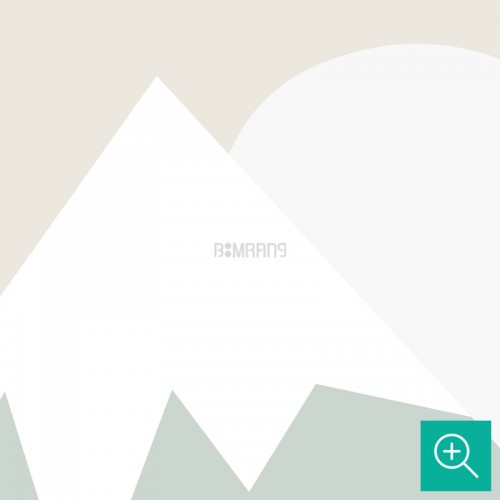 پوستر دیواری کودک کوهستان سرسبز مدل BKW372-4