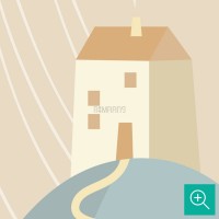 پوستر دیواری کودک زندگی کوهستانی مدل BKW368-4