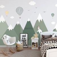 پوستر دیواری کودک کوهستان و جغد مدل BKW440-1
