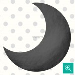 پوستر دیواری کودک شب مهتابی مدل BKW442-4