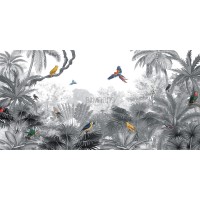 پوستر دیواری کودک سایبان جنگل مدل KB10-1-2
