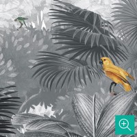 پوستر دیواری کودک سایبان جنگل مدل KB10-1-4