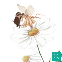 پوستر دیواری کودک باغ پری مدل KB16-4