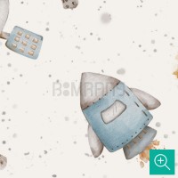 پوستر دیواری کودک سفر در فضا مدل AR18-2-4