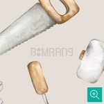 پوستر دیواری کودک ابزار مدل AR27-2-4