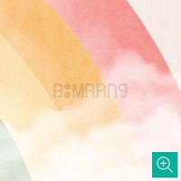 پوستر دیواری کودک رنگین کمان مدل BKW472-4